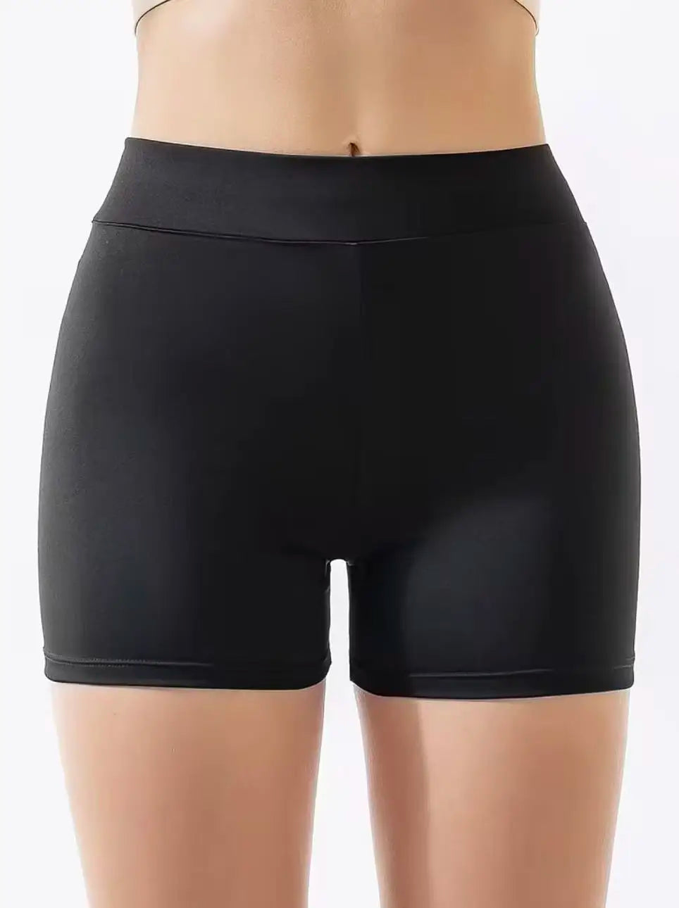 Apex Ritual – Women's High-Waist Slim-Fit Training Shorts – Tummy-Control Gym & Yoga Shorts