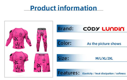 Apex Ritual No-Gi Compression Set – BJJ & Muay Thai Rashguard, Tee & Shorts