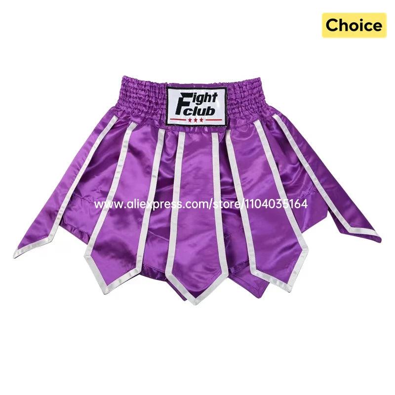 Apex Ritual – Women's Muay Thai Fight Shorts – Pink Gladiator Competition Kickboxing Pants