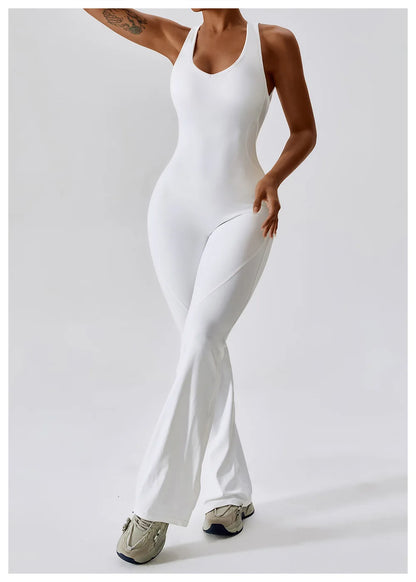Apex Ritual – Women's One-Piece Gym Jumpsuit – Stretch Sports Bodysuit
