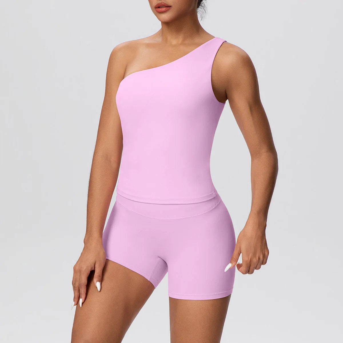 Apex Ritual Women's 2-Piece Sports Set – Push-Up Bra & Shorts