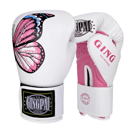 Apex Ritual – Women's 6-12oz Pink Butterfly Boxing Gloves – Muay Thai, MMA & Kickboxing Training
