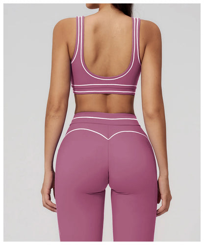 Apex Ritual – Breathable Sports Bra Women – Shockproof Push Up Gym Crop Top Summer Yoga Bra