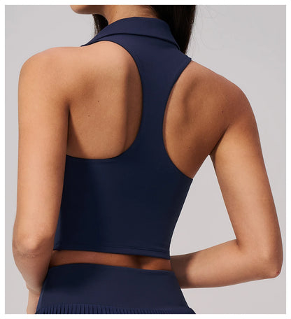 Apex Ritual – Summer Women's Slim-Fit Quick-Dry Yoga Tank Top – Breathable Fitness Sports Vest
