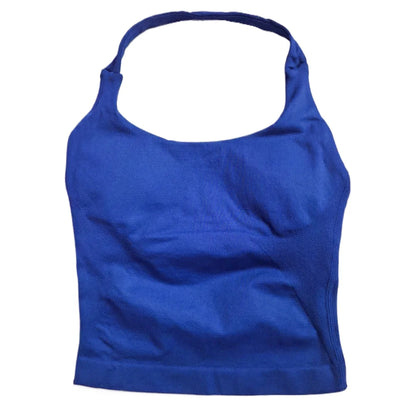 APEX RITUAL Women's Strappy Training Bra – Padded Seamless Support