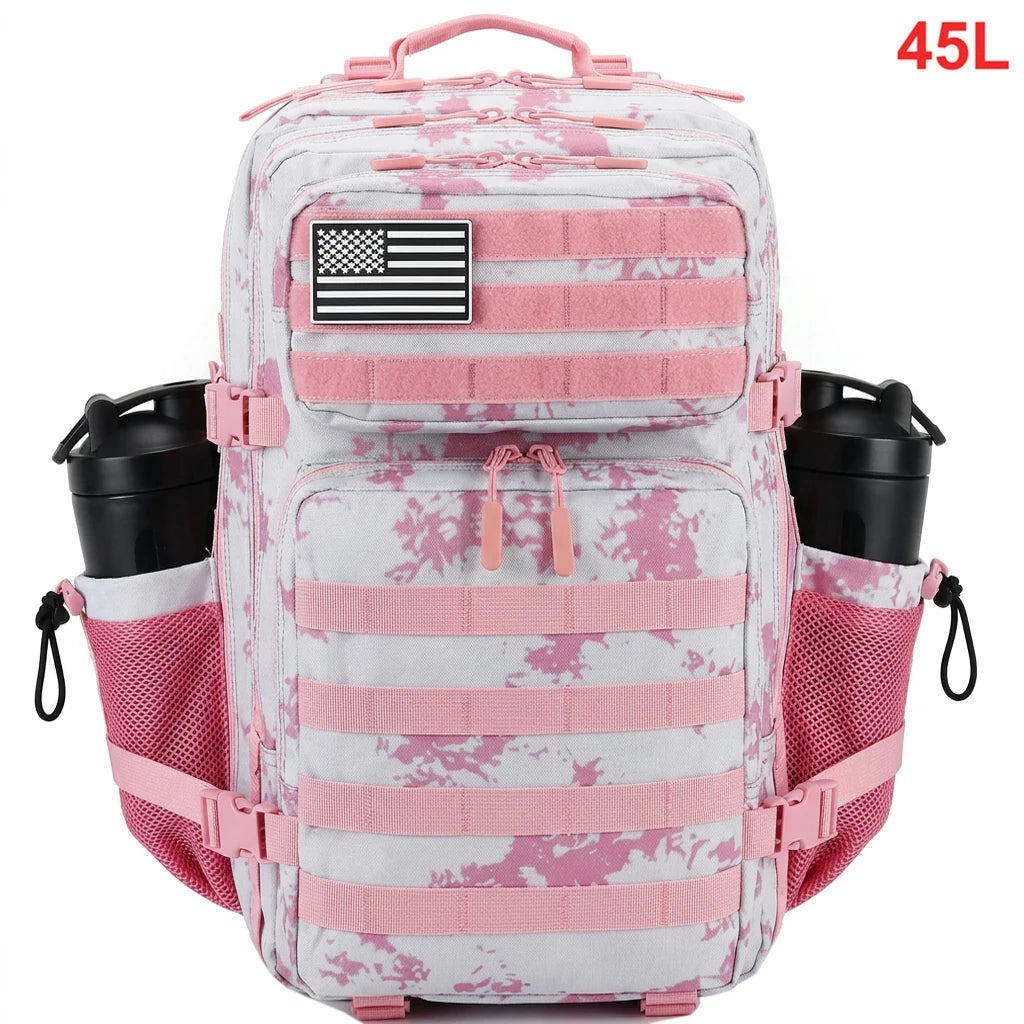 Apex Ritual 45L Tactical Backpack – Waterproof Sports, Travel & Hiking Rucksack