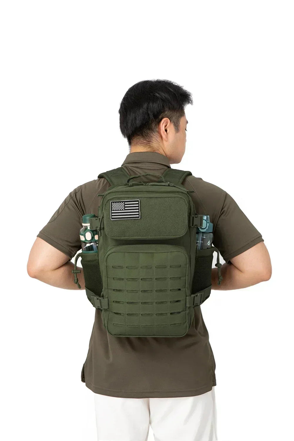 Apex Ritual – Tactical Molle Backpack 25L/45L – Military-Style Gym & Outdoor Hiking Rucksack