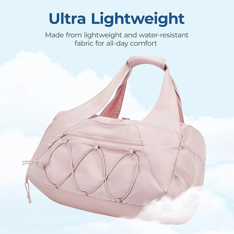Apex Ritual Women's Gym & Yoga Tote – Large Capacity with Wet/Dry Separation