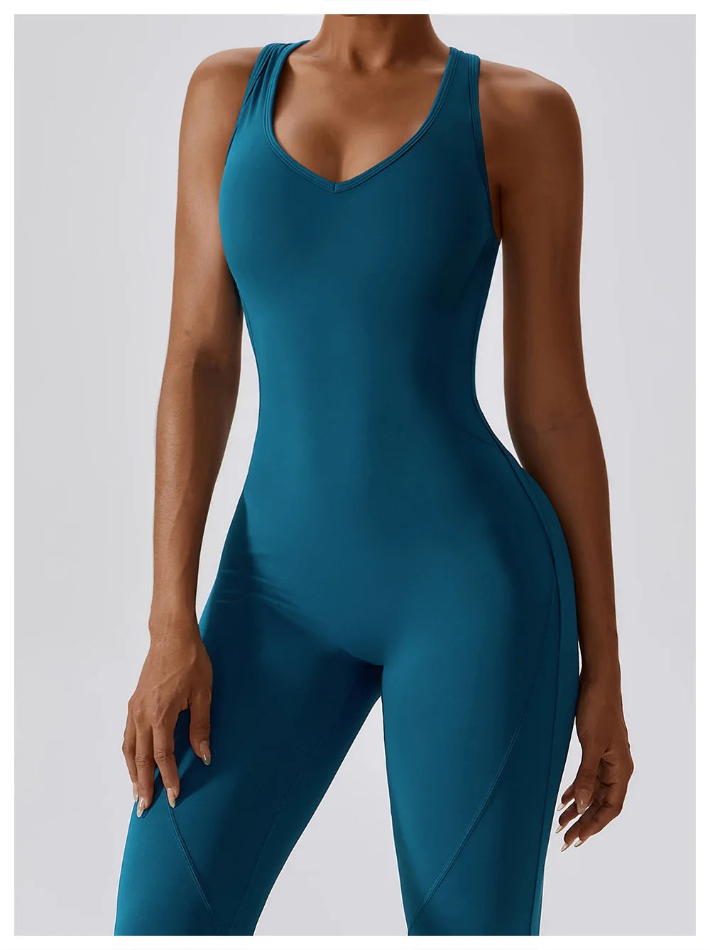 Apex Ritual – Women's One-Piece Gym Jumpsuit – Stretch Sports Bodysuit