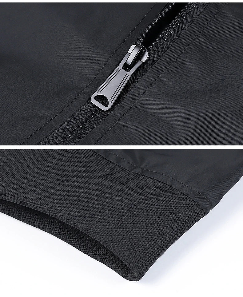 Apex Ritual – Spring Autumn Embroidered MA1 Pilot Jacket Men – Trendy American Workwear Baseball Style