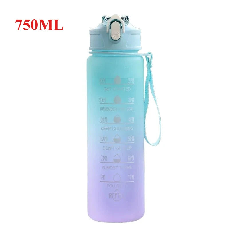Apex Ritual – Motivational Sports Water Bottle 500ml–1000ml – Leak-Proof BPA-Free Gym Drinking Bottle