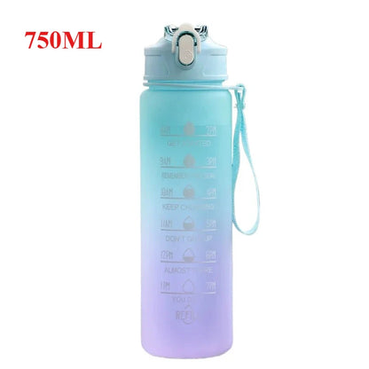 Apex Ritual – Motivational Sports Water Bottle 500ml–1000ml – Leak-Proof BPA-Free Gym Drinking Bottle