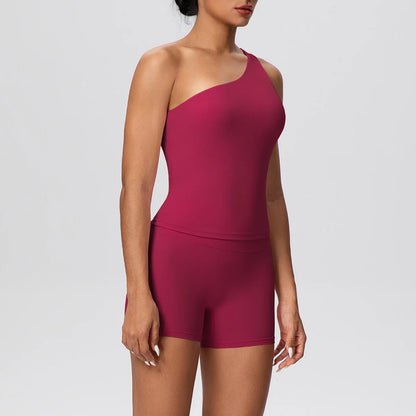Apex Ritual Women's 2-Piece Sports Set – Push-Up Bra & Shorts