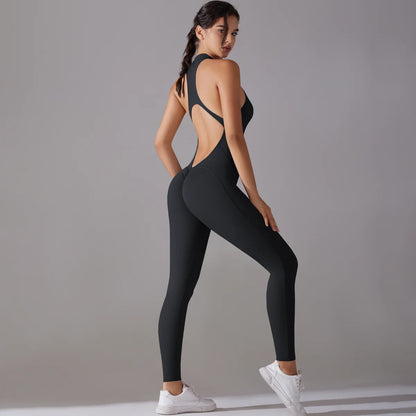 Apex Ritual – Women's Tummy-Control Sports Bodysuit – Yoga & Gym One-Piece
