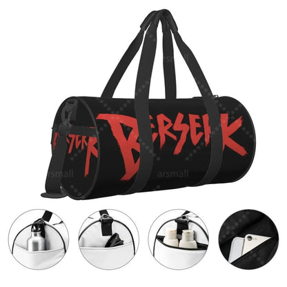 Apex Ritual – Anime Print Round Duffel Bag – Durable Outdoor Yoga Fitness & Travel Duffle Bag