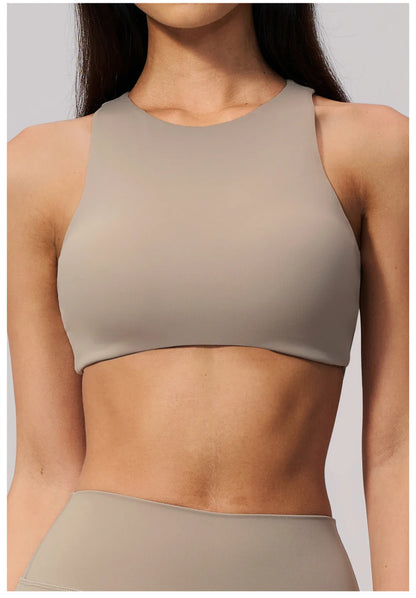Apex Ritual – Hollow Back Sports Bra Women – Push Up Quick-Dry Fitness Yoga Underwear