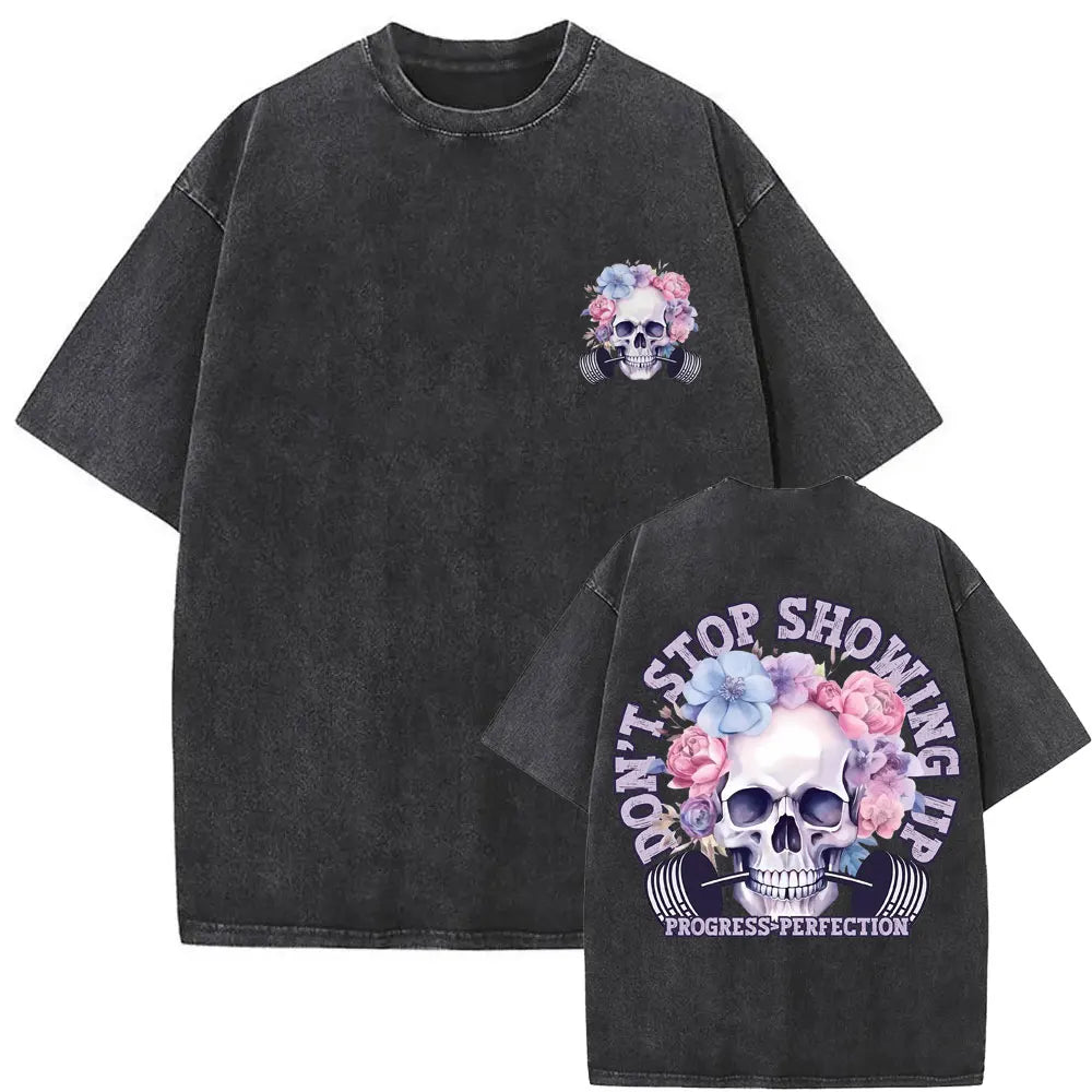 Apex Ritual – Anti Social Lifting Club Skeleton Gym Pump Cover T-Shirt – Funny Vintage Bodybuilding Tee