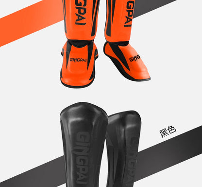 Apex Ritual – MMA & Muay Thai Boxing Shin Guards – Youth/Adult Instep Kickboxing Ankle Protector Pads