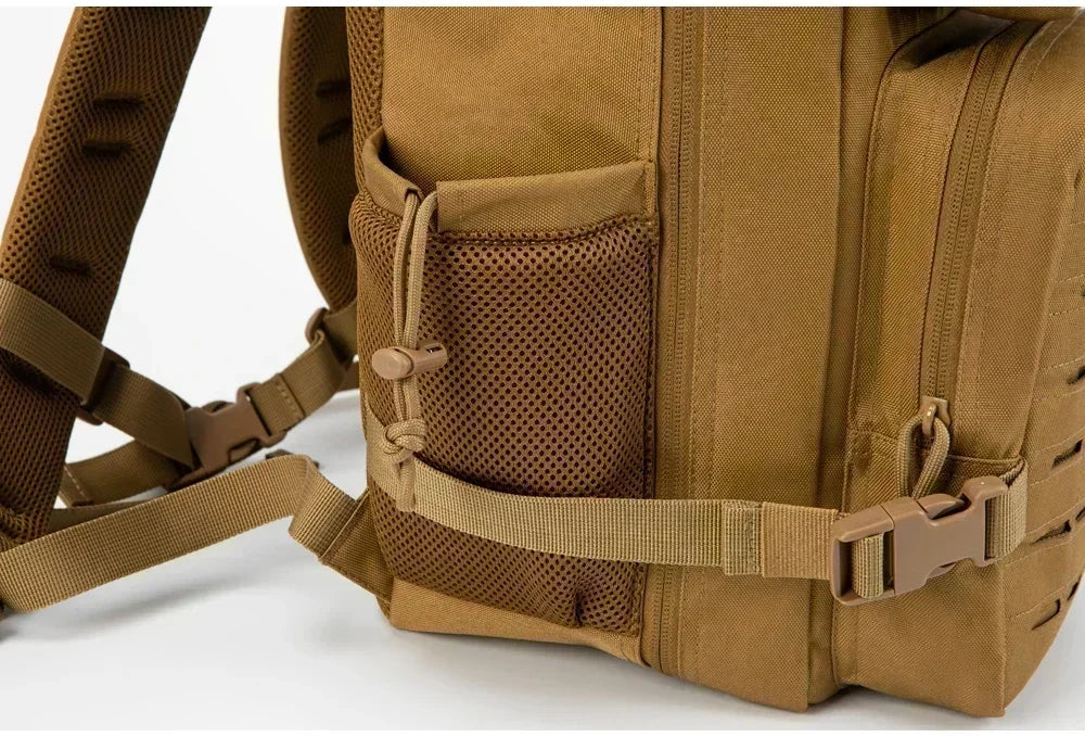 Apex Ritual – Tactical Molle Backpack 25L/45L – Military-Style Gym & Outdoor Hiking Rucksack