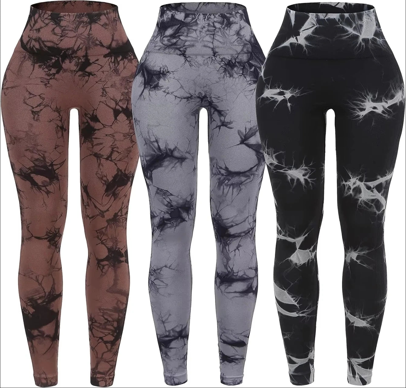 Apex Ritual – Women's Seamless High-Waist Yoga Leggings – Squat-Proof Training Tights