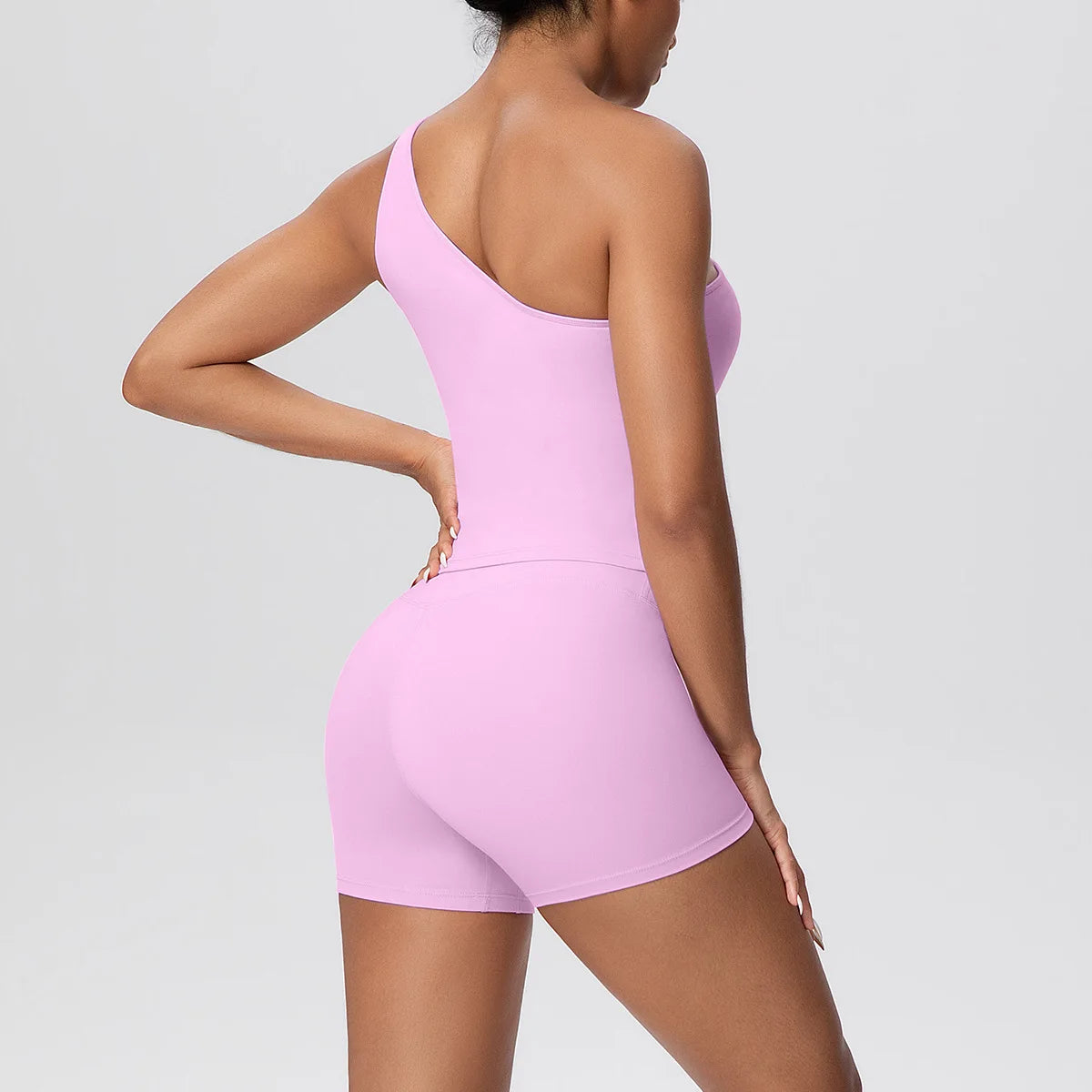 Apex Ritual Women's 2-Piece Sports Set – Push-Up Bra & Shorts