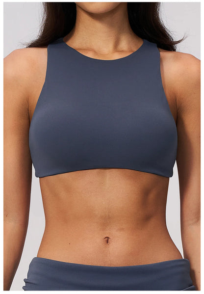 Apex Ritual – Hollow Back Sports Bra Women – Push Up Quick-Dry Fitness Yoga Underwear