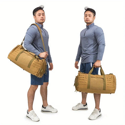 Apex Ritual 40L Gym Duffle Bag – Travel Sports Bag with Shoe Compartment