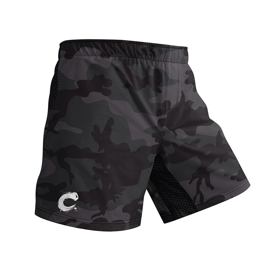 Apex Ritual – Black No Gi BJJ Jiu Jitsu T-Shirt & MMA Shorts Set – Rashguard & Compression Wear