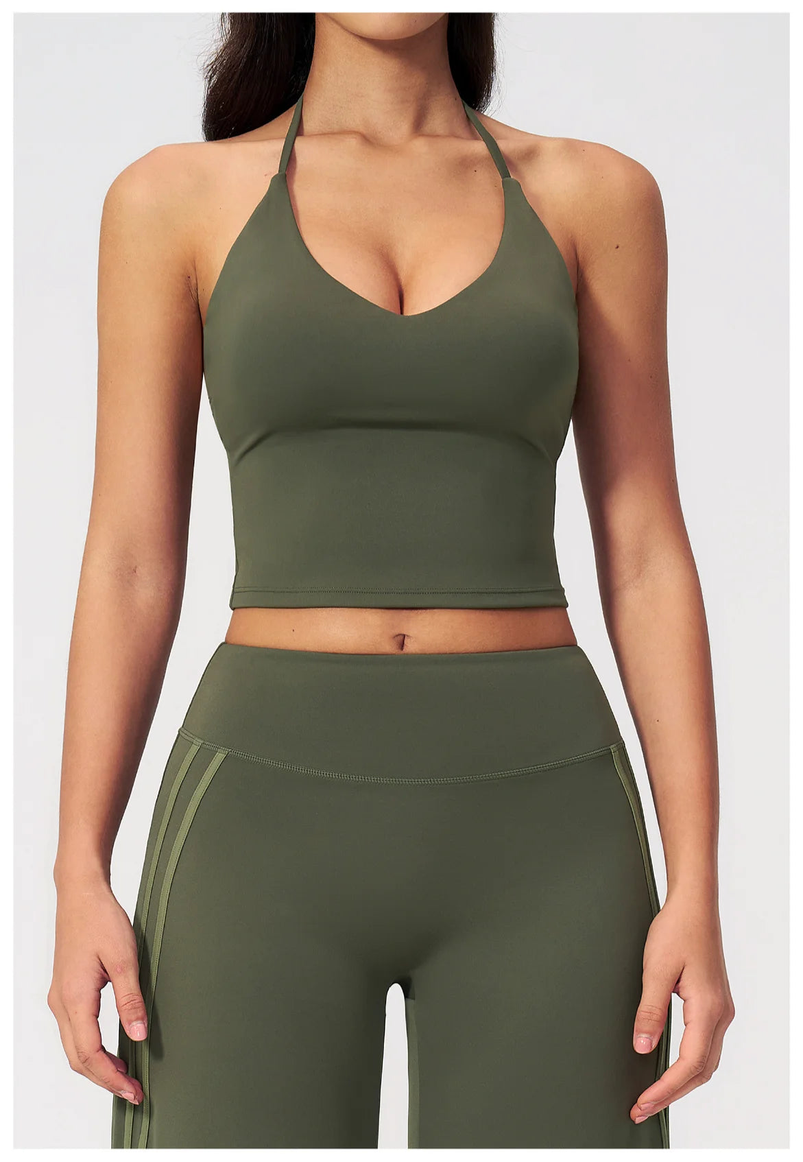 Apex Ritual – Yoga Tank Top Summer Women Deep-V – Fitness Shockproof Push Up Running Vest