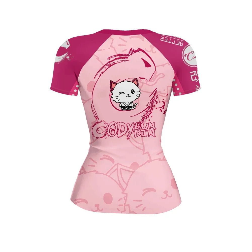 Apex Ritual – Women's MMA Tracksuit Set (4pcs) – BJJ Boxing Rashguard, Grappling & Muay Thai Shorts