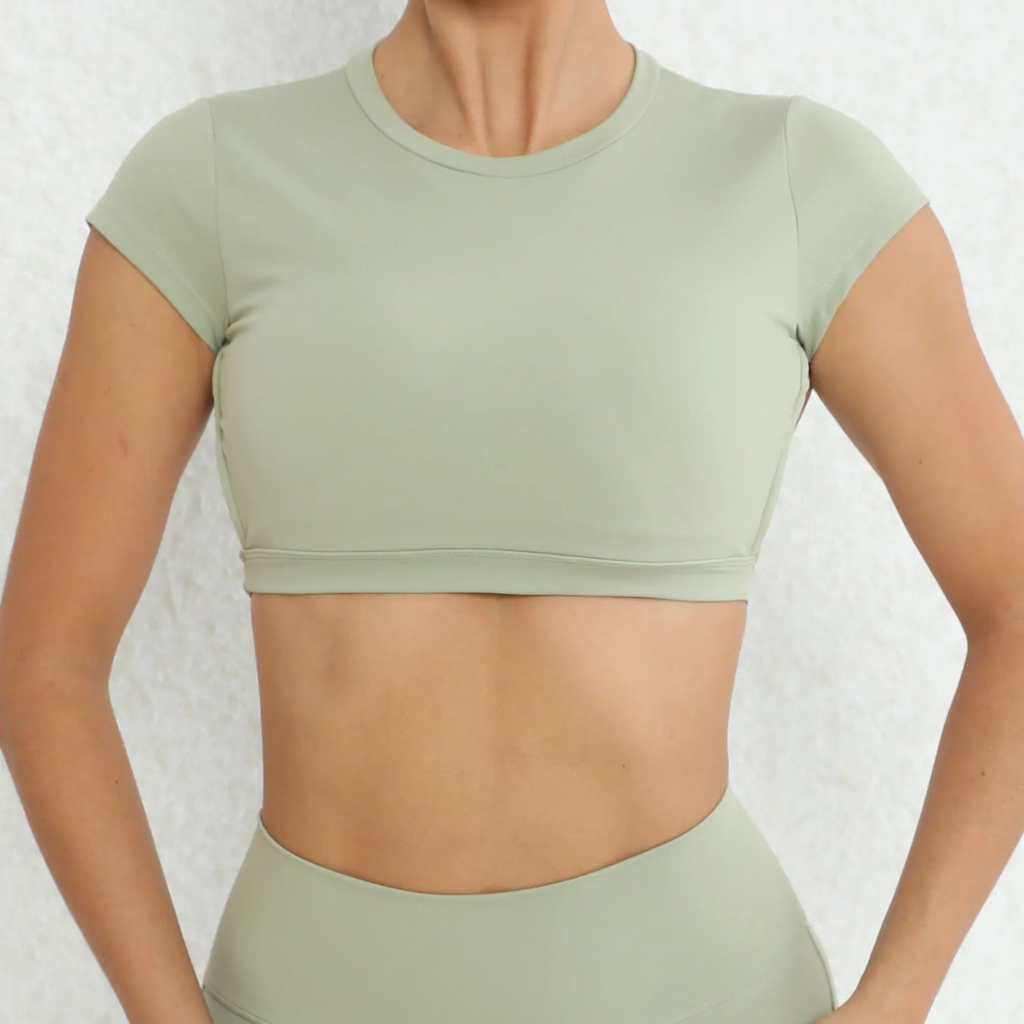 Apex Ritual – Sexy Padded Sports Shirts Breathable Workout Tops – Backless Yoga Crop Tops Women Gym Top