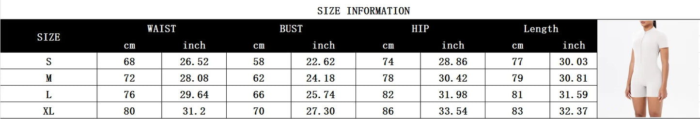 Apex Ritual – Women's One-Piece Training Jumpsuit – Zip-Front Workout Bodysuit