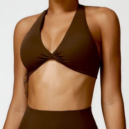 Apex Ritual – Women Sexy Back Gym Running Push Up Yoga Sports Bra – Triangle Cup Underwear