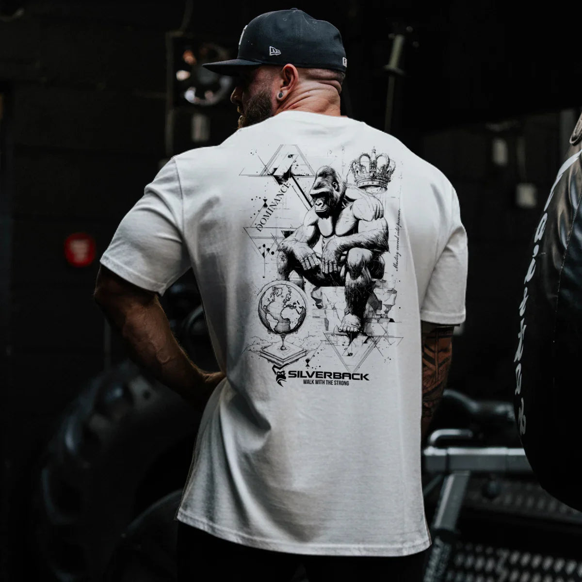 Apex Ritual Cotton Training Tee – Loose-Fit Round-Neck Gym & Sport Shirt