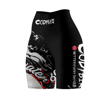 Apex Ritual – Women's Mock Neck MMA Compression Rash Guard – 4-Way Stretch BJJ & Boxing Rashguard