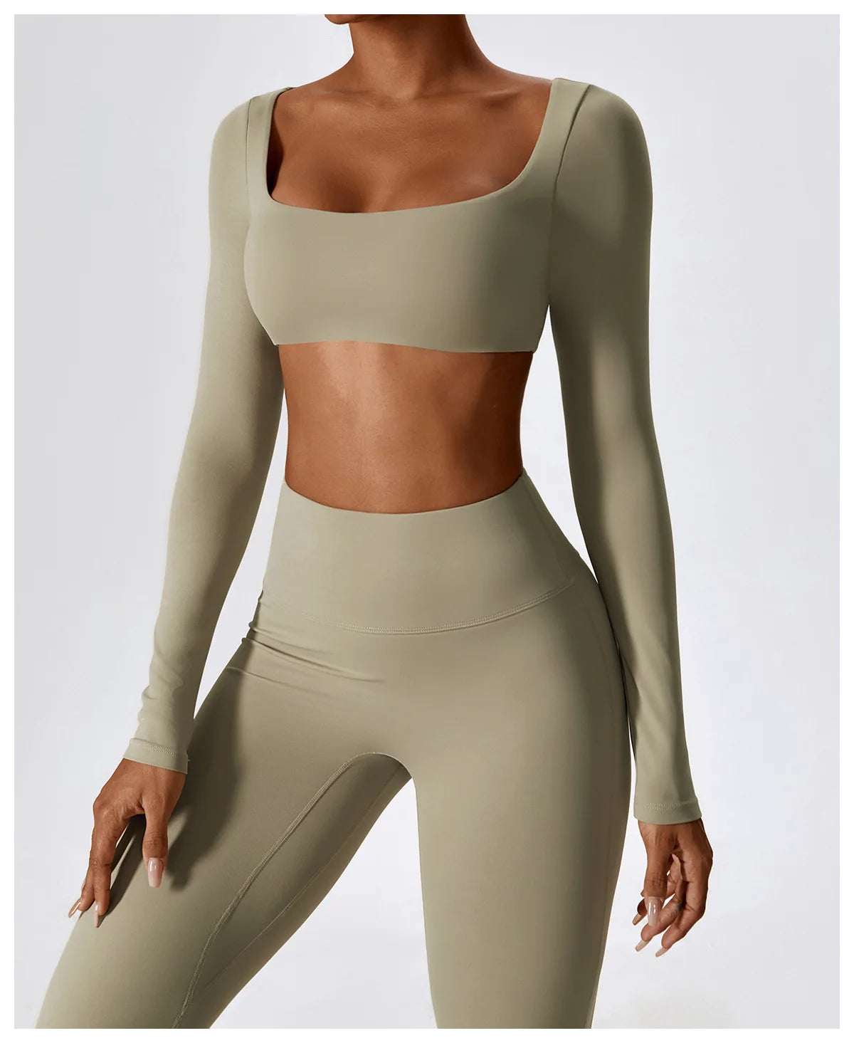 Apex Ritual – Yoga Set 2PCS Seamless Women Sportswear – Gym Legging Fitness Bra Crop Top