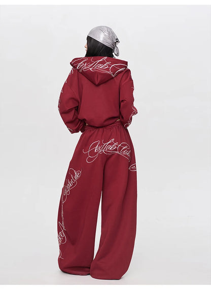 Apex Ritual – Gothic Thorn Body Set – Heavy Duty Hoodie & Sport Pants Women