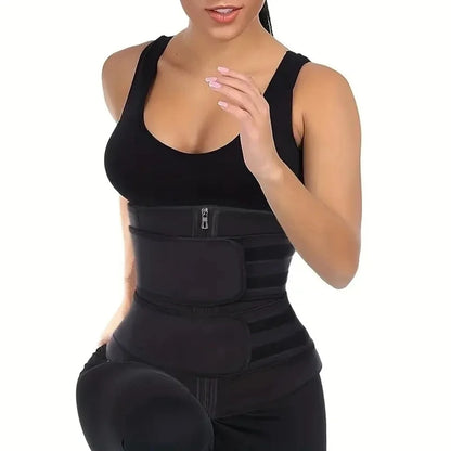 Apex Ritual – Waist Trimmer Training Belt – Adjustable Core & Sweat Support