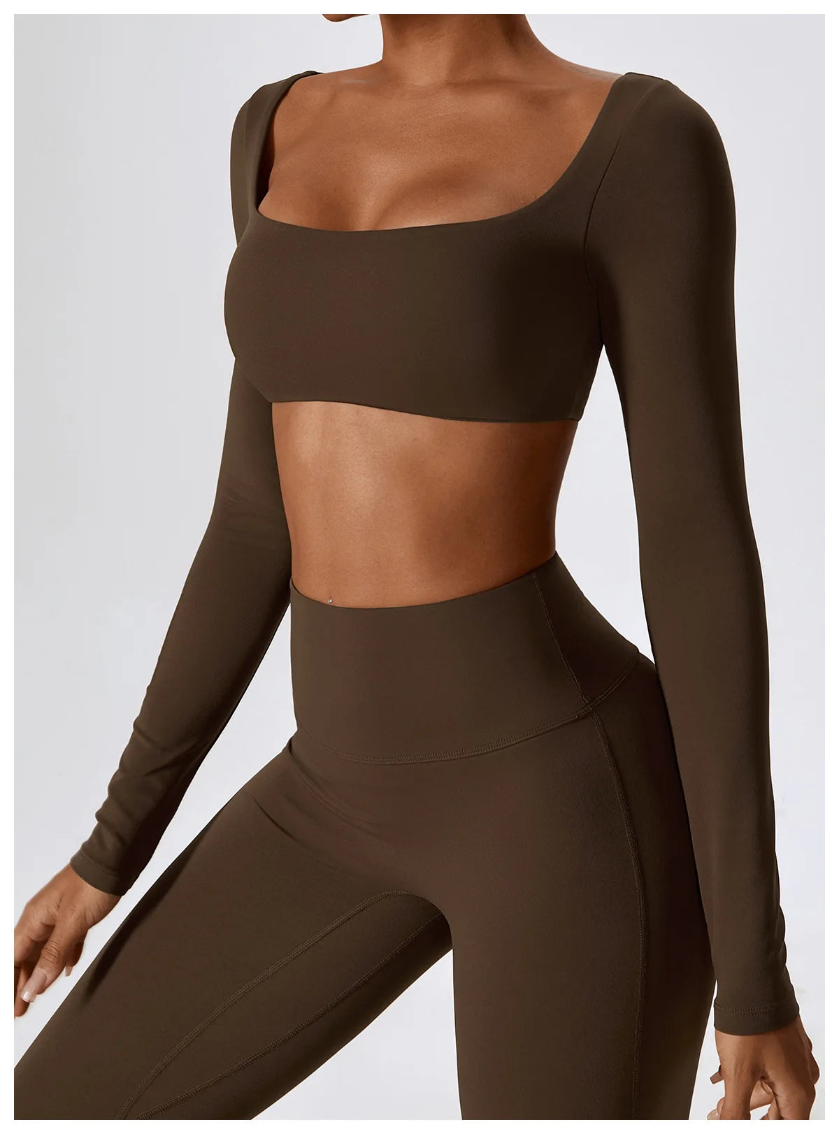Apex Ritual – Yoga Set 2PCS Seamless Women Sportswear – Gym Legging Fitness Bra Crop Top