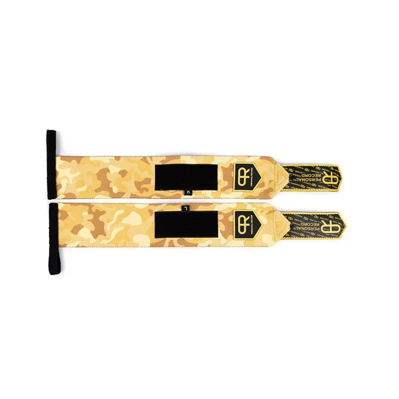Apex Ritual – Camouflage Weightlifting Wrist Strap – Gym Fitness Wrist Wraps Band Strength Training (1 Pair)