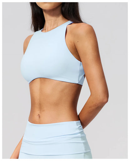 Apex Ritual – Hollow Back Sports Bra Women – Push Up Quick-Dry Fitness Yoga Underwear