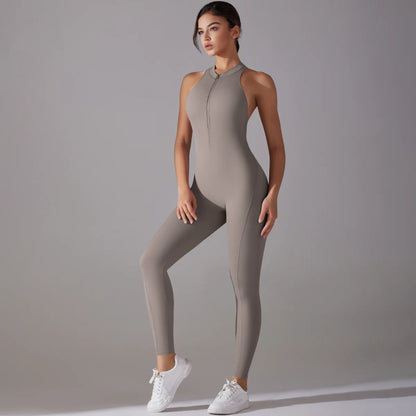Apex Ritual – Women's Tummy-Control Sports Bodysuit – Yoga & Gym One-Piece