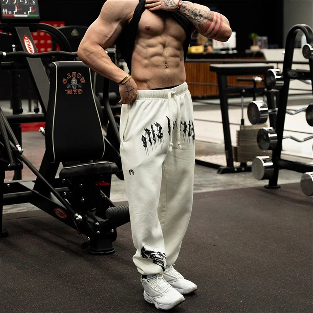Apex Ritual Men's Gym Joggers – Cotton Streetwear Sweatpants