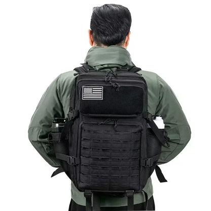 Apex Ritual – Tactical Molle Backpack 25L/45L – Military-Style Gym & Outdoor Hiking Rucksack