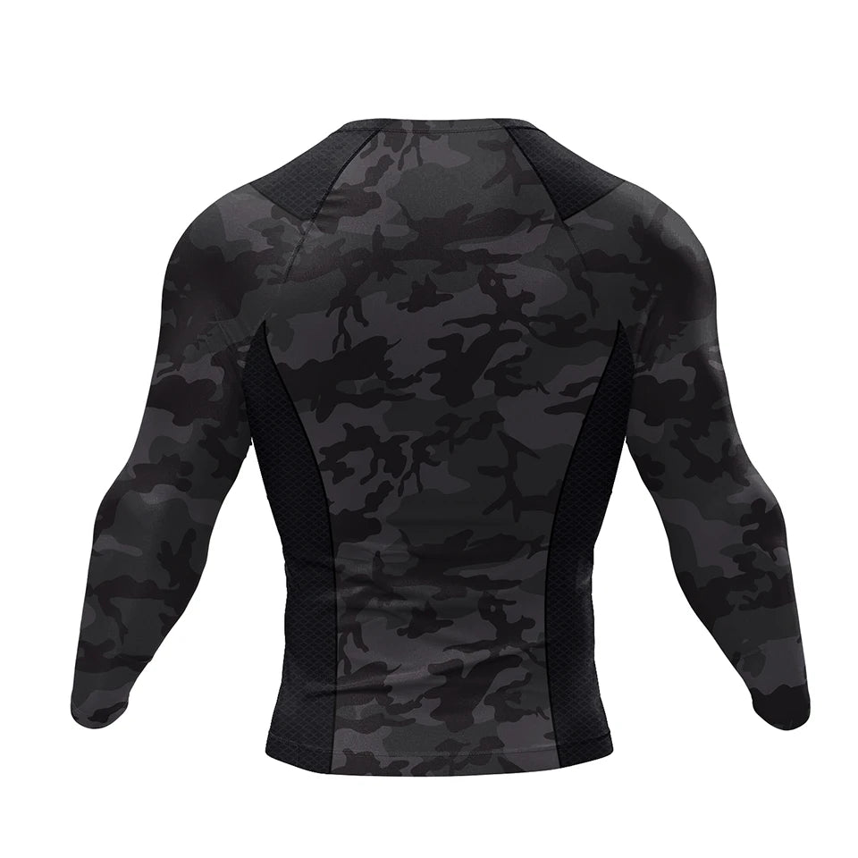 Apex Ritual – Black No Gi BJJ Jiu Jitsu T-Shirt & MMA Shorts Set – Rashguard & Compression Wear