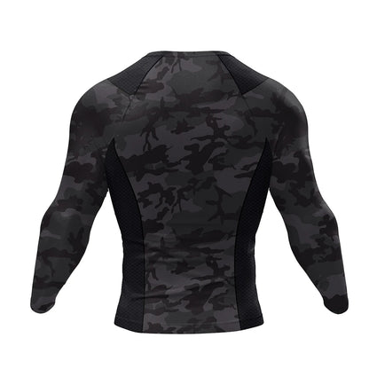 Apex Ritual – Black No Gi BJJ Jiu Jitsu T-Shirt & MMA Shorts Set – Rashguard & Compression Wear