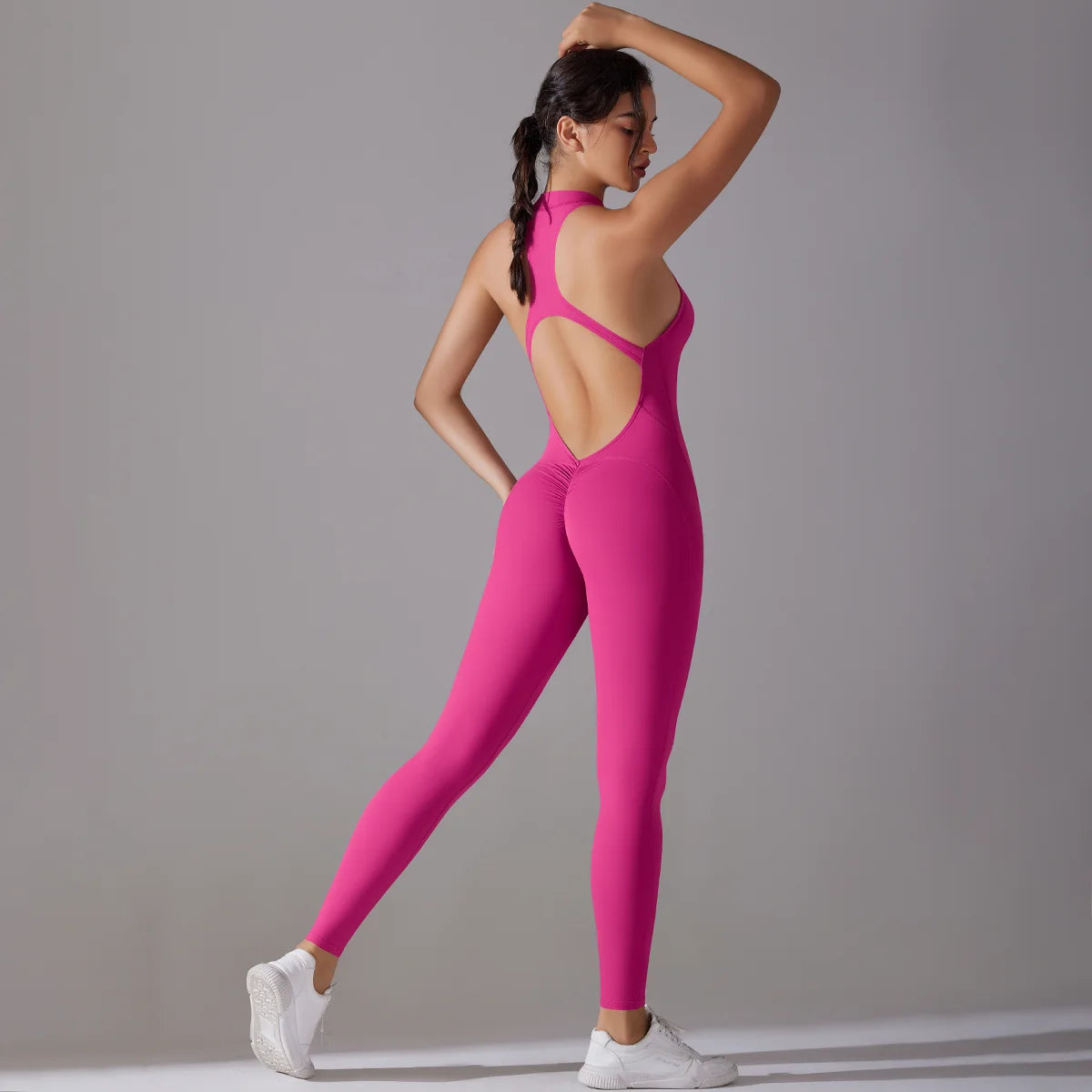 Apex Ritual – Women's Tummy-Control Sports Bodysuit – Yoga & Gym One-Piece