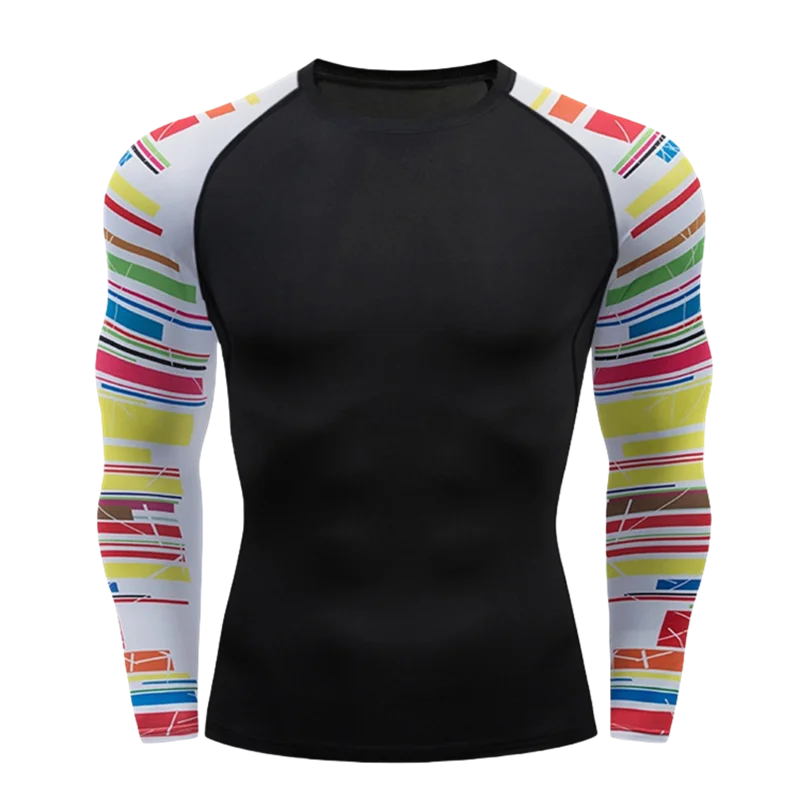 Apex Ritual – MMA Long Sleeve Rashguard – BJJ Muay Thai Compression Shirt Gym Boxing Jersey