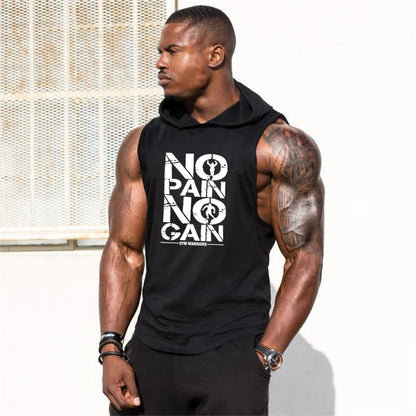 APEX RITUAL Hooded Training Cutoff – Sleeveless Performance Hoodie
