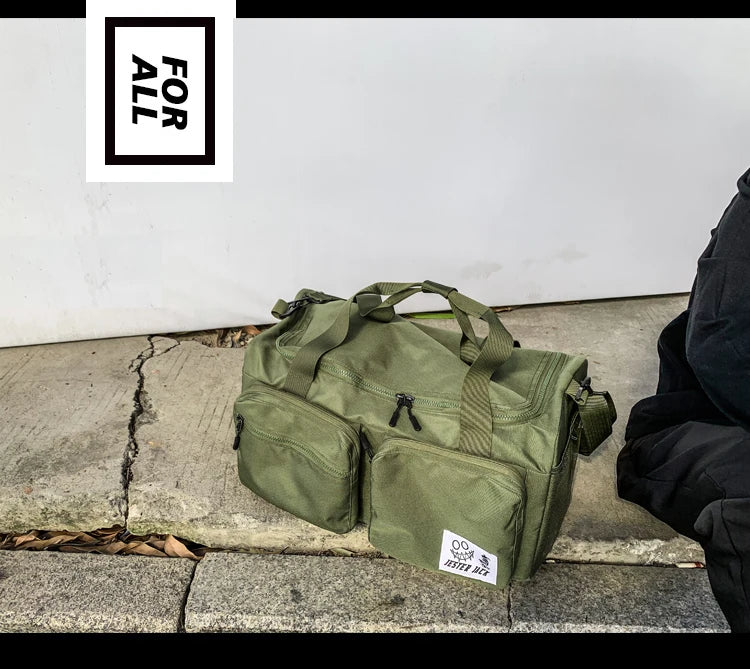 Apex Ritual Oxford Travel Duffle – Lightweight Water-Resistant Gym & Weekender Bag